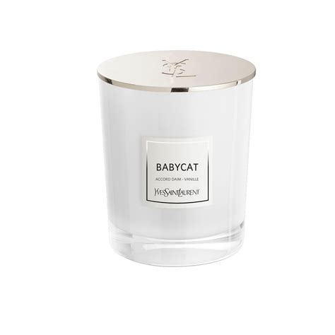 ysl babycat candle|ysl perfume baby cat candle.